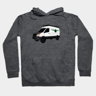 WIBB Sprinter White Hoodie